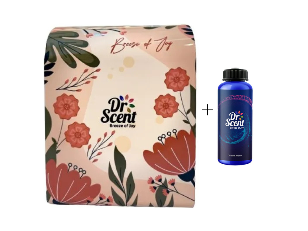 Dr. Scent DS Elegant White Diffuser with 170ml Aroma Oil Dr. Scent DS Elegant White Diffuser with 170ml Aroma Oil